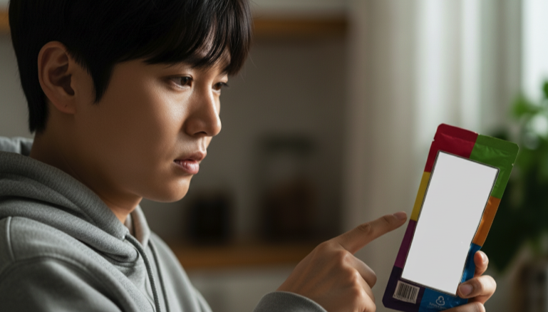 영양 확인 멈춤