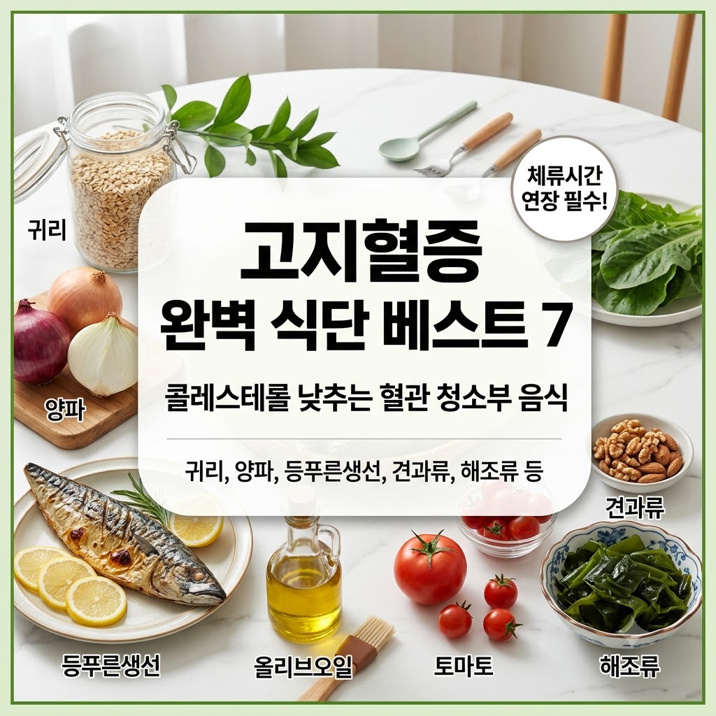 고지혈증에 좋은 음식