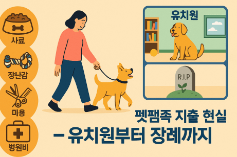 반려동물 양육비 현실, 월 25만 원 드는 이유