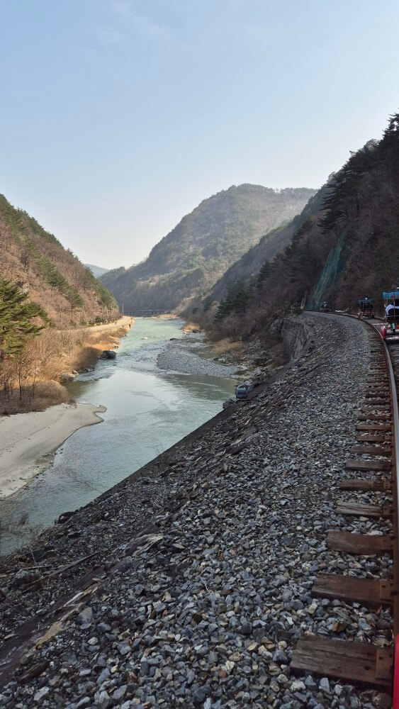 자연을 느끼는 중