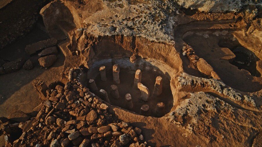 카라한 테페의 원형 구조