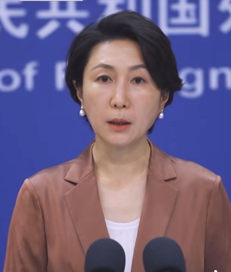 마오닝 중국 외교부 대변인.