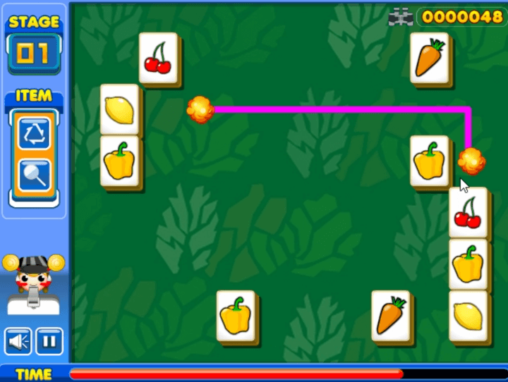 같은-그림의-짝을-맞추는-화면