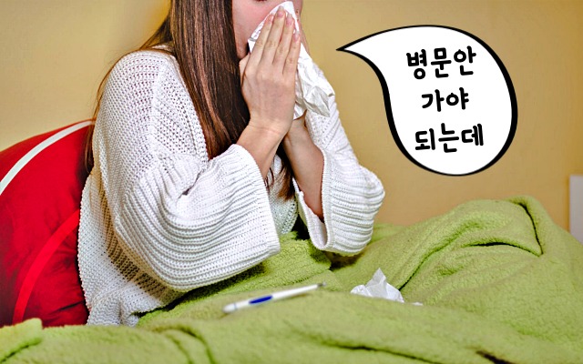 병문안 갈때 감기 독감 안되요, 생활 건강 팁줌 매일꿀정보