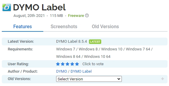 DYMO-Label