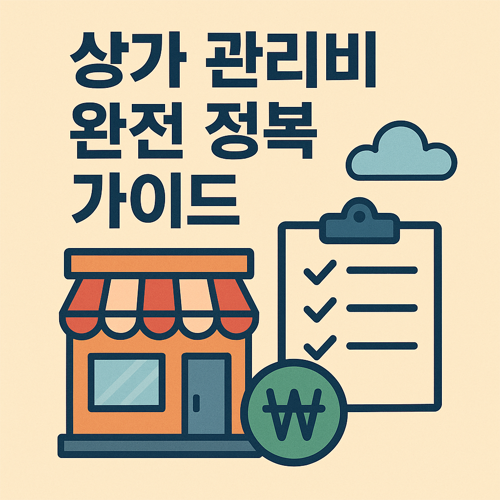 상가 관리비 종합