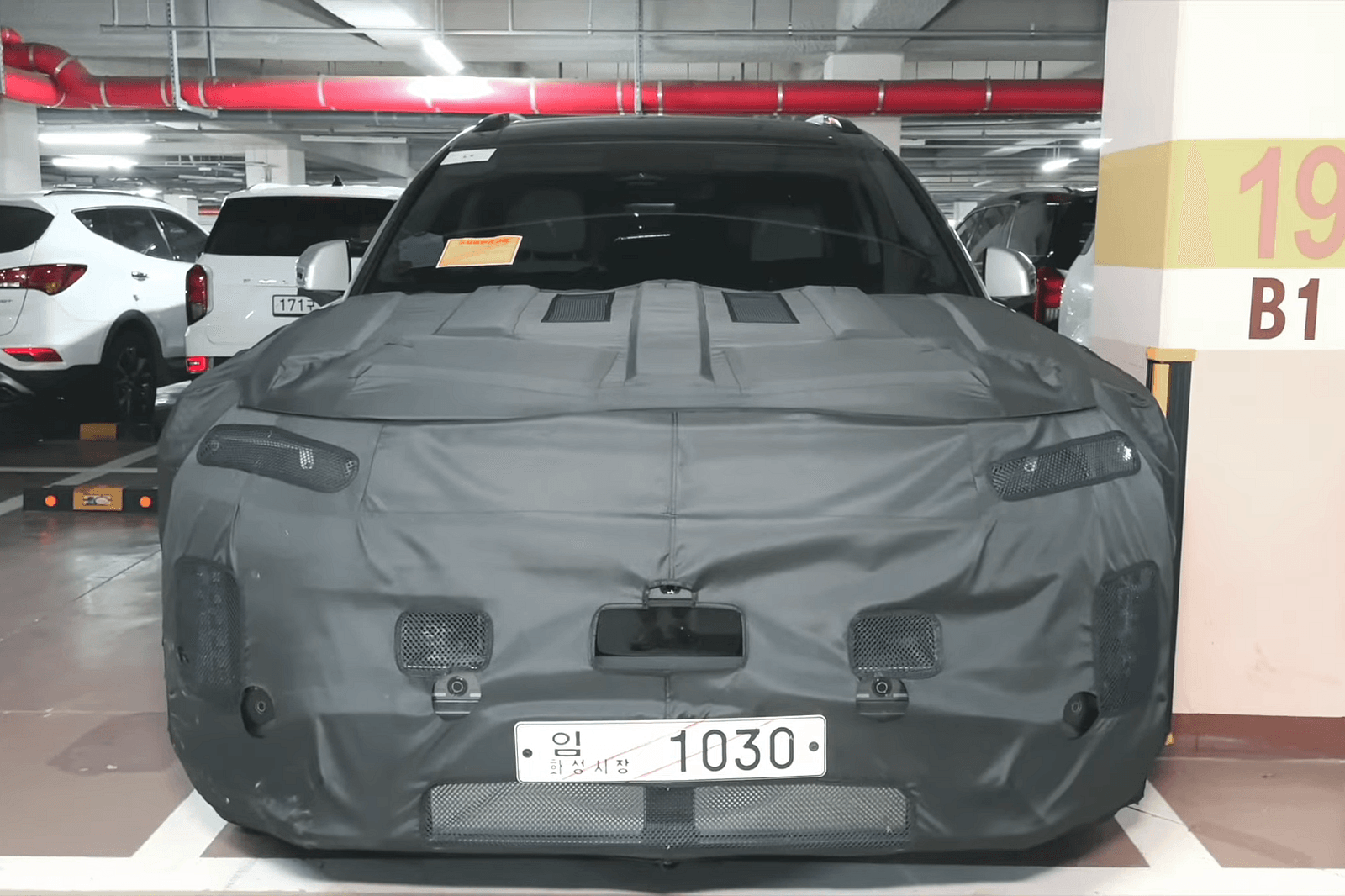 현대자동차 아이오닉 7 테스트카