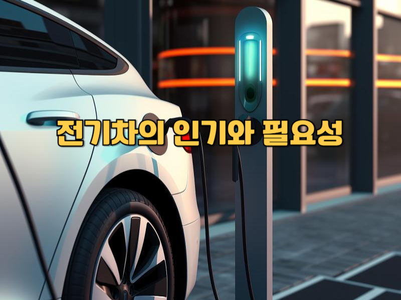 전기차의 인기와 필요성