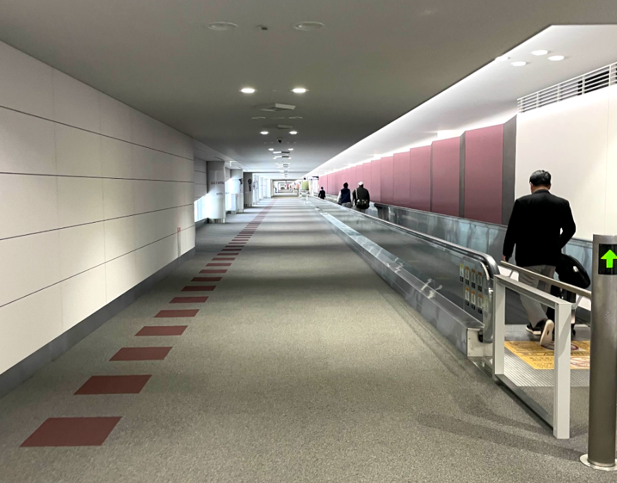 나고야(중부)국제공항 입국심사 가는길