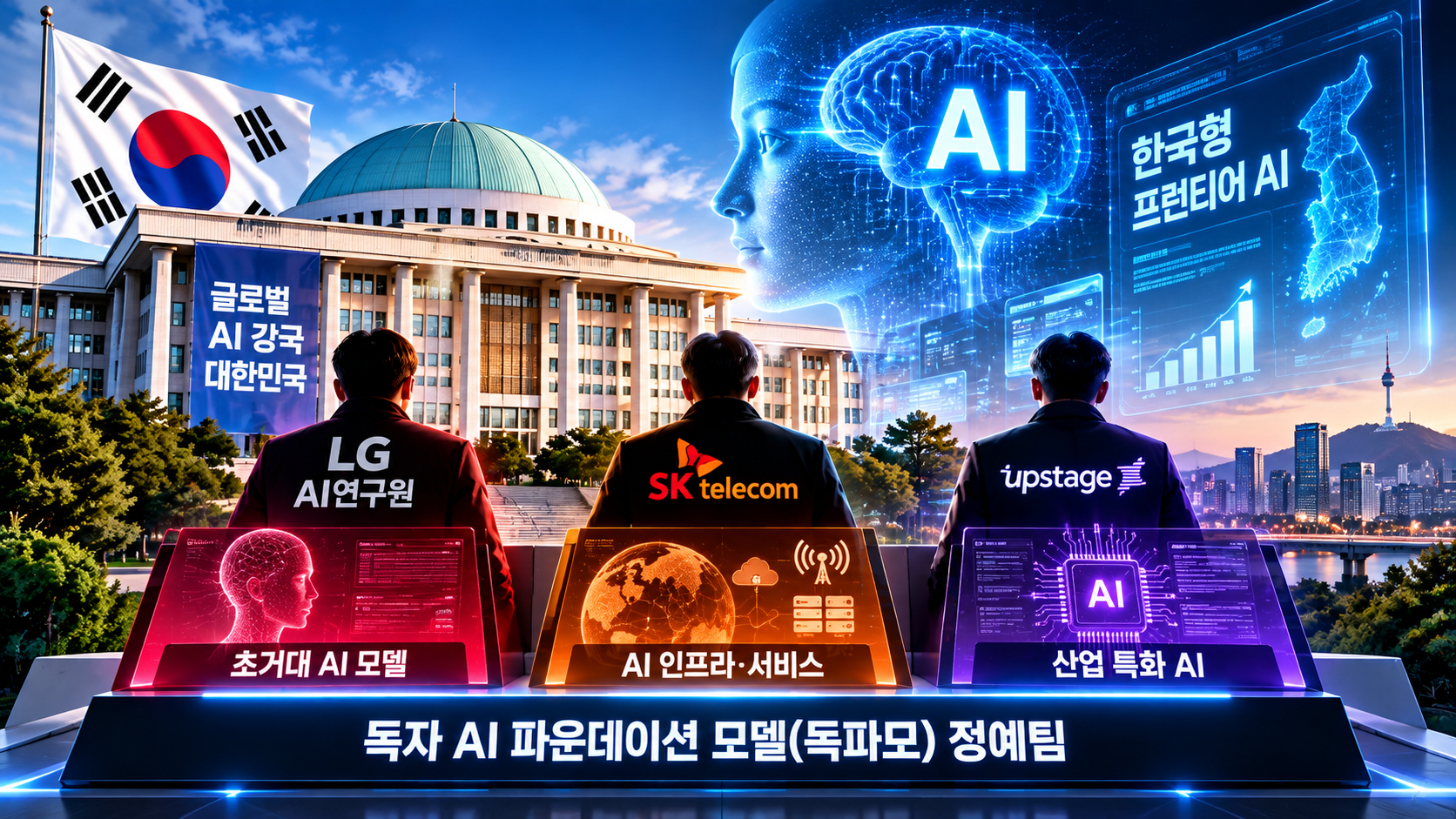 한국 AI 개발 경쟁 분위기