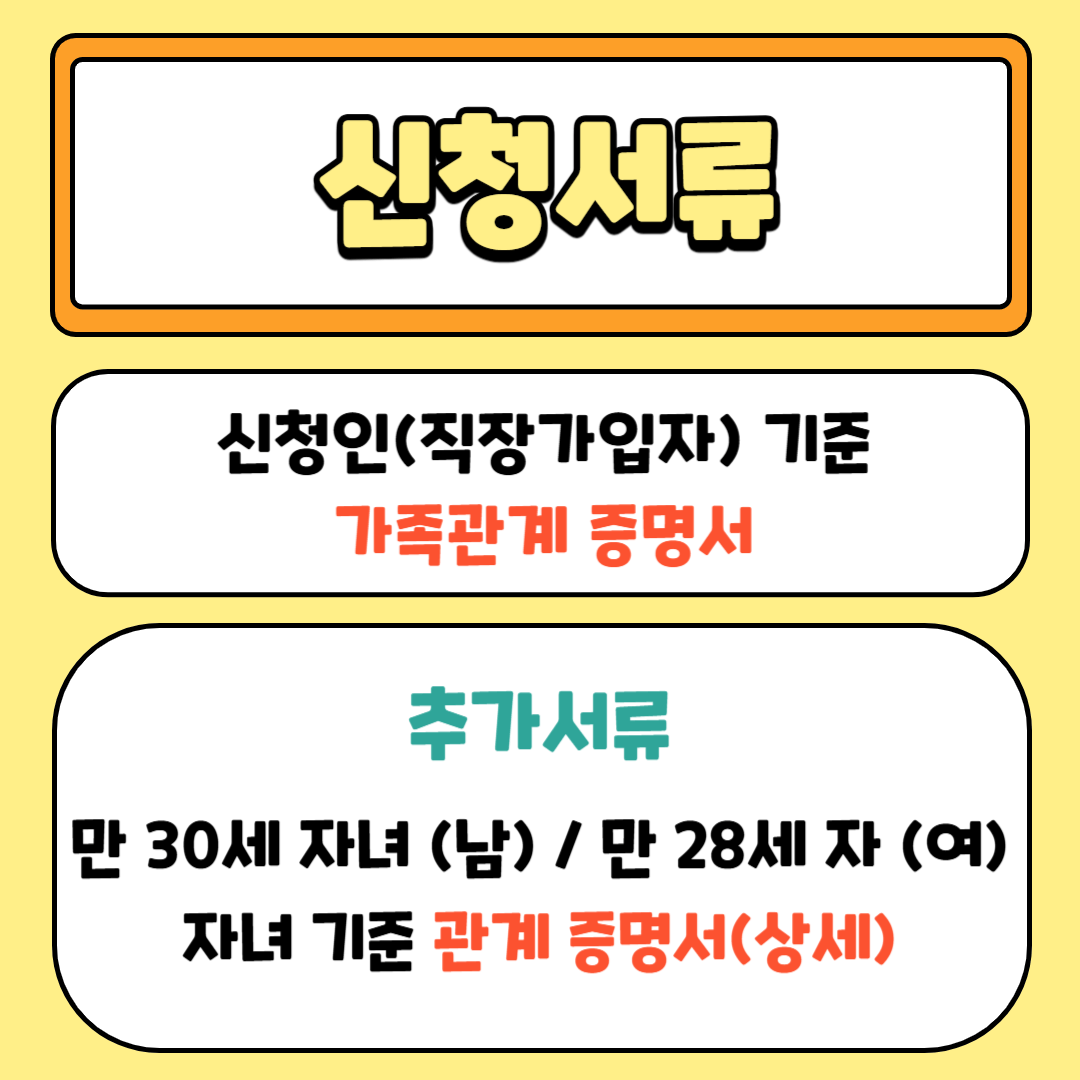 건강보험 피부양자 등록방법 신청서류 (등록 후기)