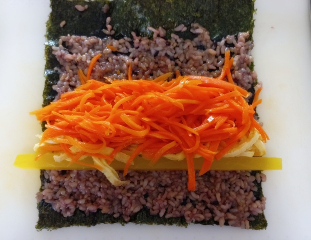 당근김밥 vs 일반김밥 , 당신의 선택은?