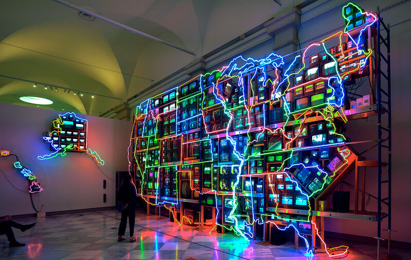 Nam June Paik, Electronic Superhighway