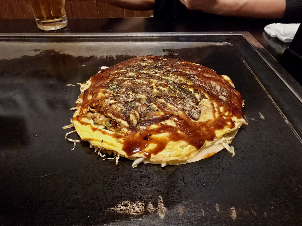 오카이도 맛집 가자쿠라 오코노미야끼
