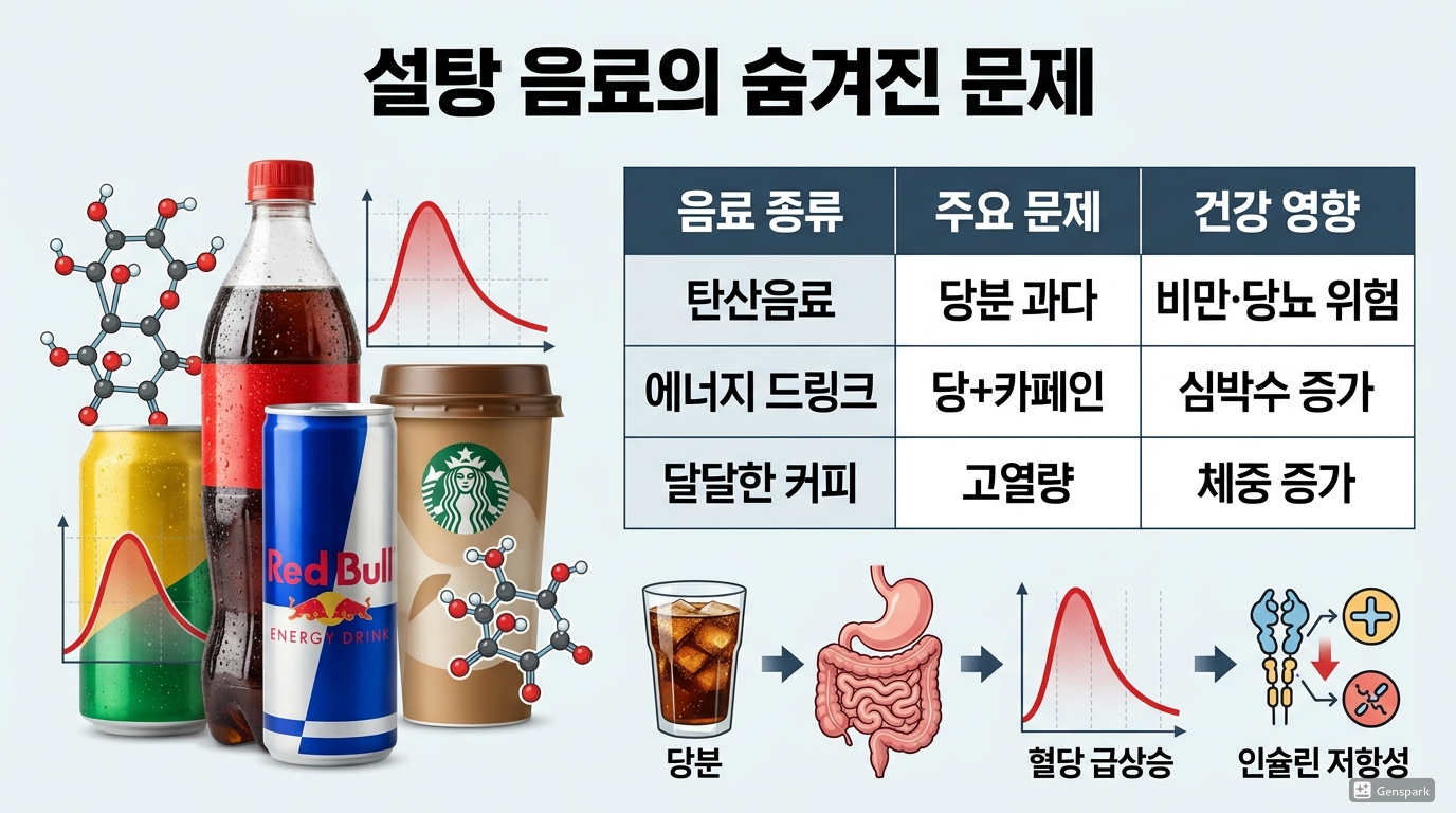 설탕 음료의 숨겨진 문제
