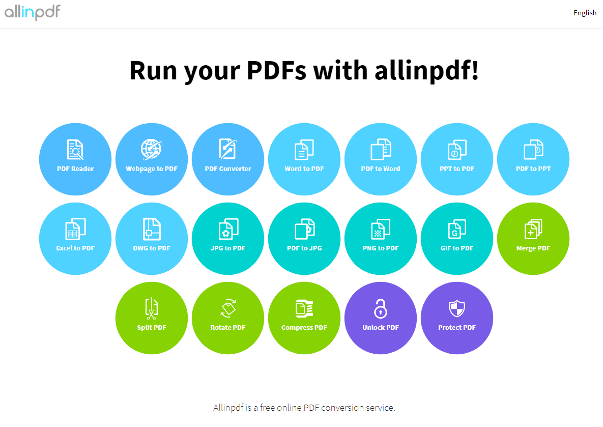 JPG PDF 변환 allinpdf