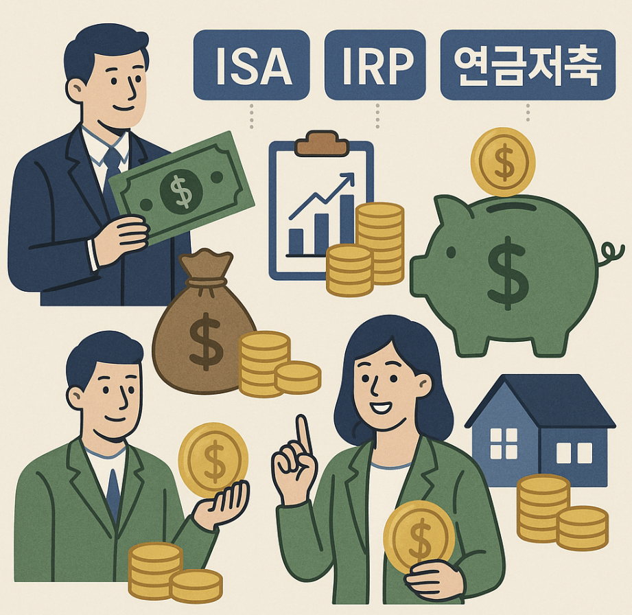 투자이미지 ISA, IRP, 연금저축