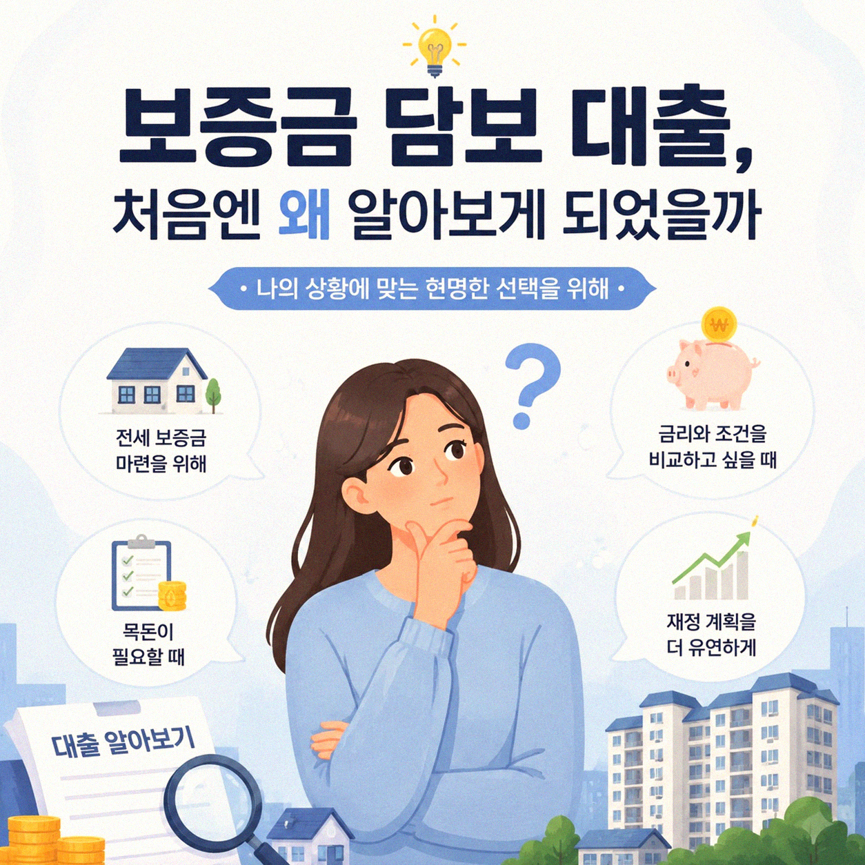 보증금 담보 대출, 개인파산까지 생각하게 된 현실 이야기