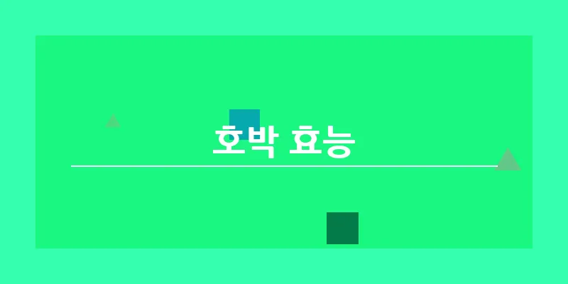 호박 효능_11