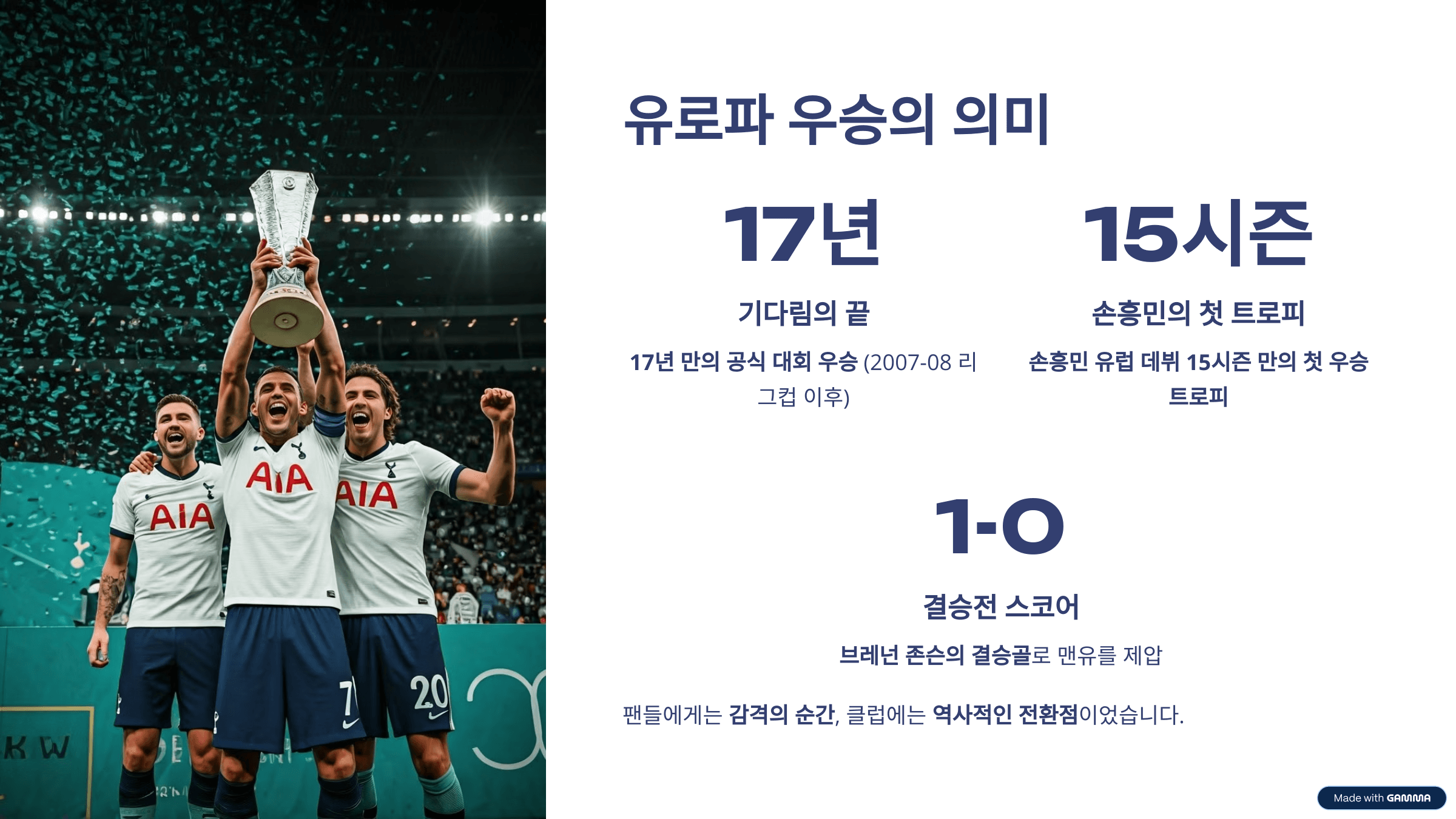 토트넘 방한 여름 프리시즌 투어 일정