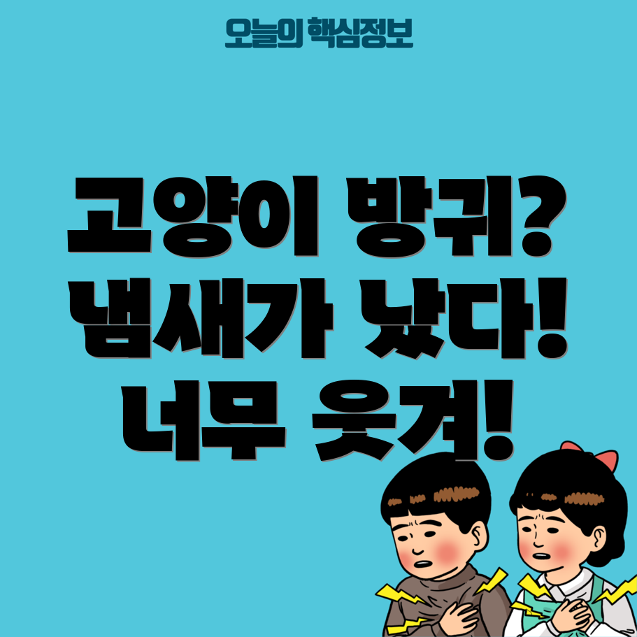 고양이 방귀 냄새