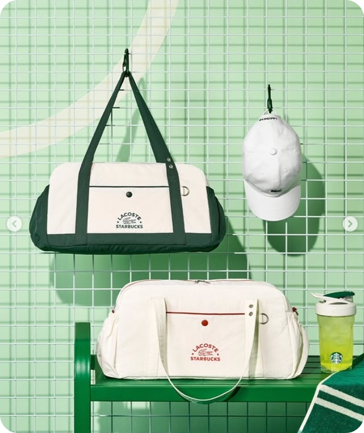 스타벅스 라코스테 굿즈 2025 프리퀀시 굿즈