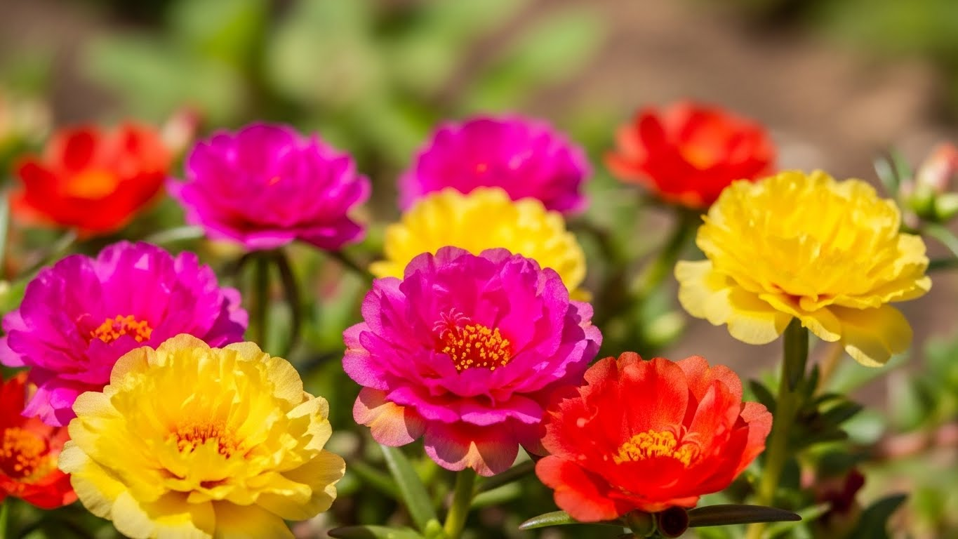 채송화 꽃말: '순진한 마음'과 '덧없는 사랑' 중 당신의 선택은?