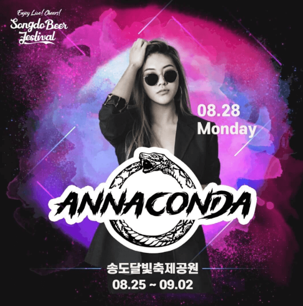 송도맥주축제 DJ 출연진 관련 이미지입니다.