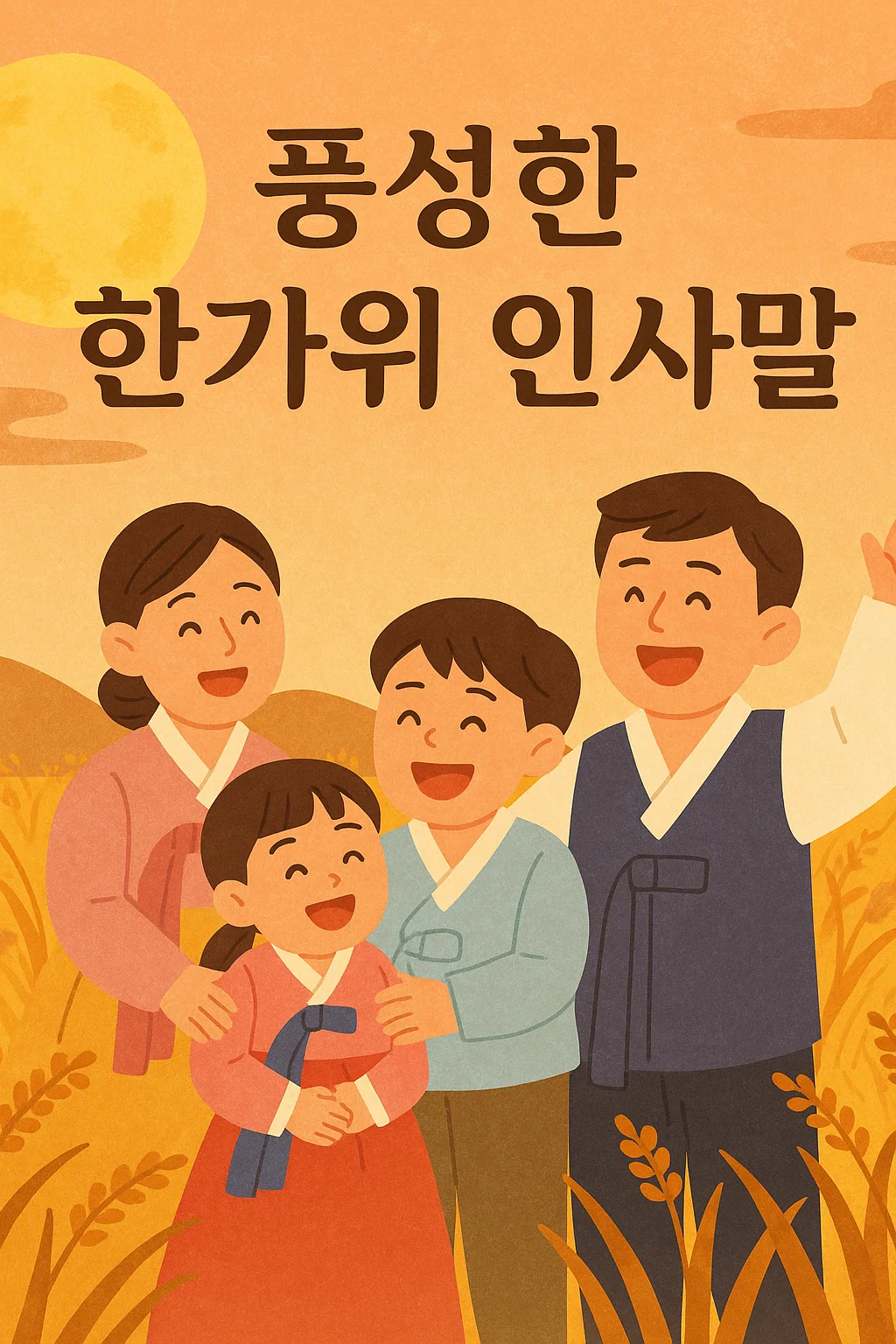추석 인사말 모음 50가지 (가족&middot;친구&middot;직장&middot;거래처별)