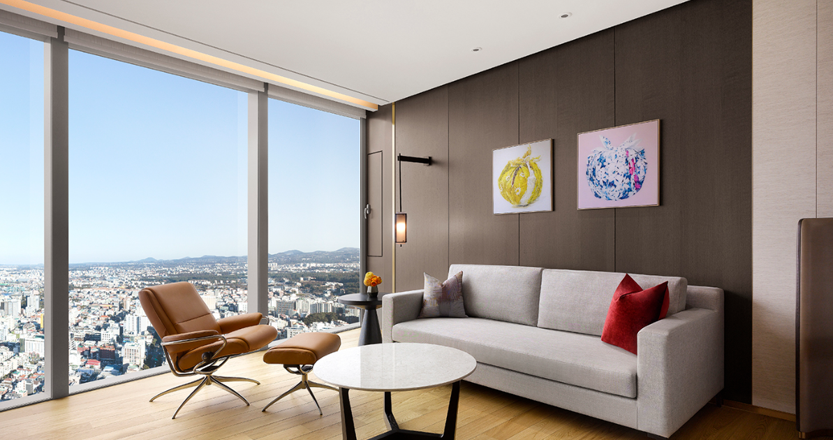 그랜드 하얏트 제주, 조식 2인, 5만원 크레딧 받고 무료업글 받고 414,000원! (15,000원 할인코드) ~06.01