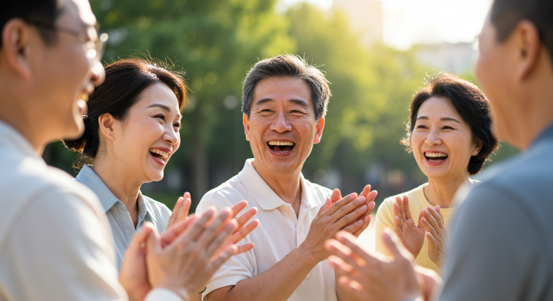 시니어세대의 삶에 긍정적인 변화1