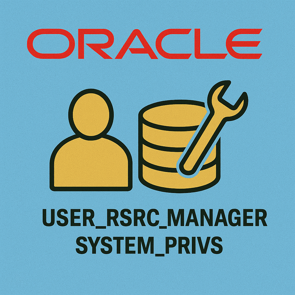 USER_RSRC_MANAGER_SYSTEM_PRIVS 완전 해설 : 사용자별 리소스 관리자 시스템 권한 확인하기