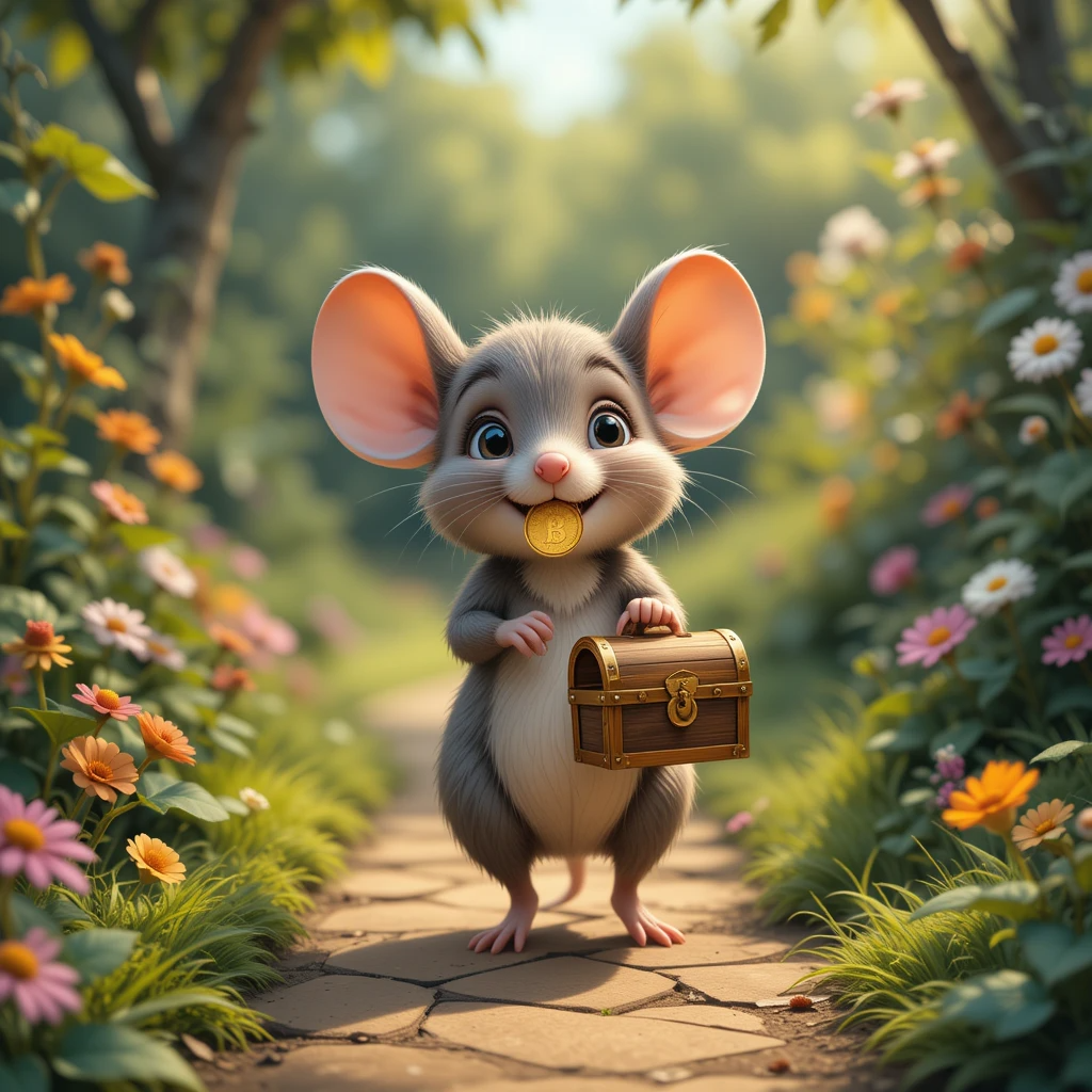 쥐가 나오는 길몽 중 쥐가 보물을 물고 오는 꿈