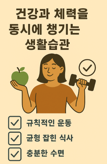 건강과 체력을 동시에 챙기는 생활습관 사진