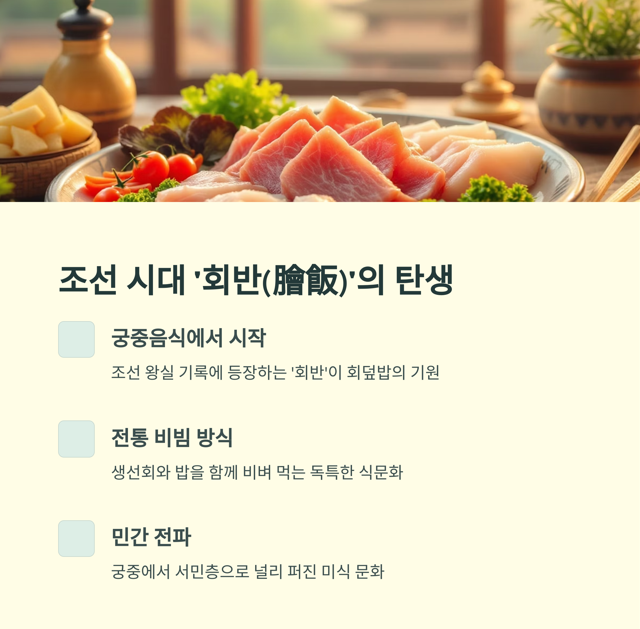 조선 시대 "회반" 의 탄생