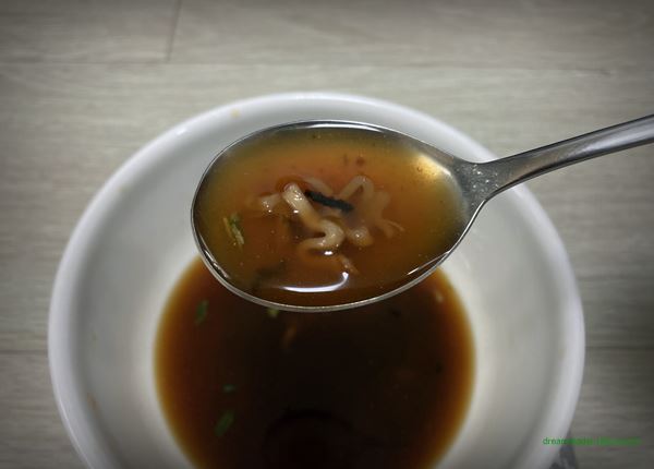 풀무원 자연건면 메밀소바 냉면 라면 (2022년 7월) 부먹(물냉면) 국물