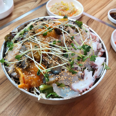 그릇안에 회