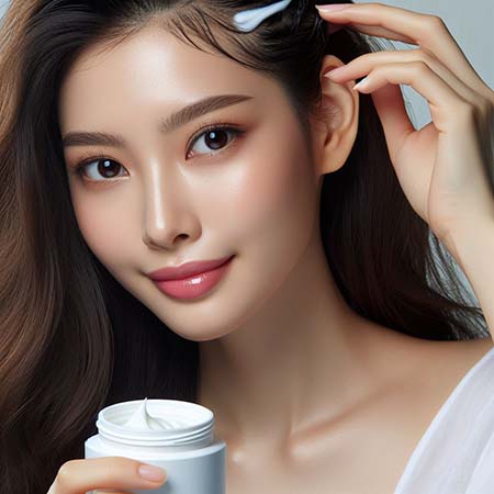 미녹시딜-바르는-여성