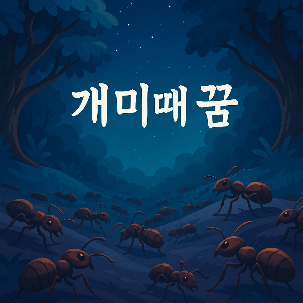 개미떼 꿈