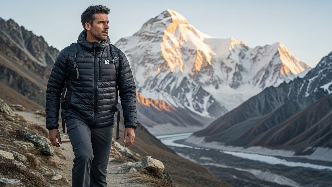 k2 경량패딩 남성