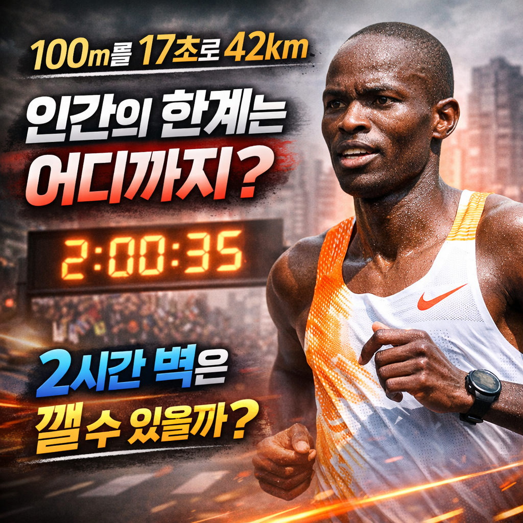 마라톤 2시간의 벽, 36초 남았다: 1시간대 진입은 과연 가능할까?