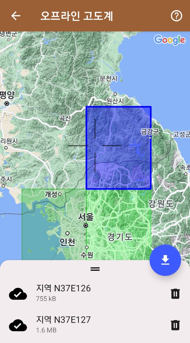 오프라인 고도계