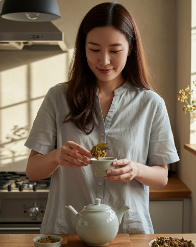 단풍잎 돼지풀 먹는 법