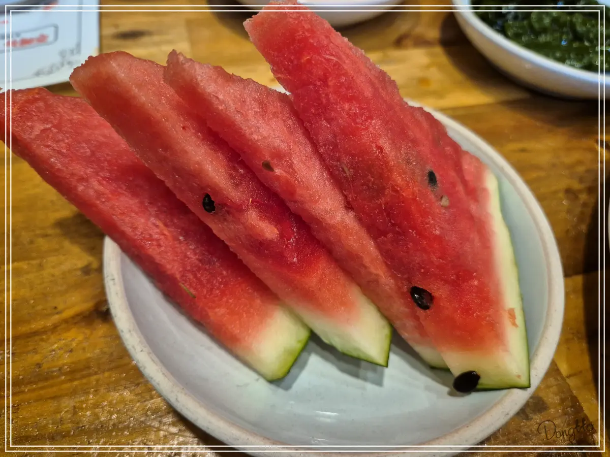 전라도-군산-가족여행-해산물-맛집-후식-수박