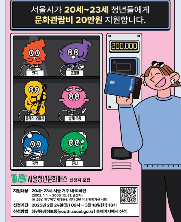 청년문화패스 신청 및 신청방법 신청대상 예스24