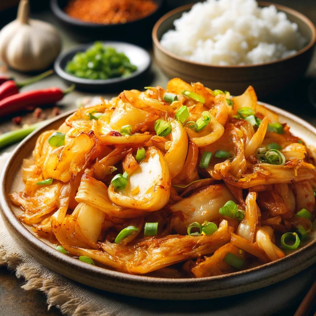 알타리김치볶음