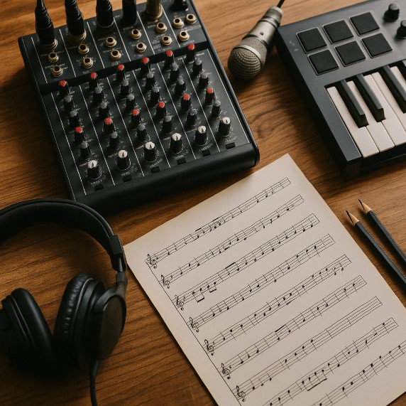 음향과 작곡 관련 사진