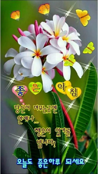 아침 인사말 일러스트 이미지 인사 문구_8