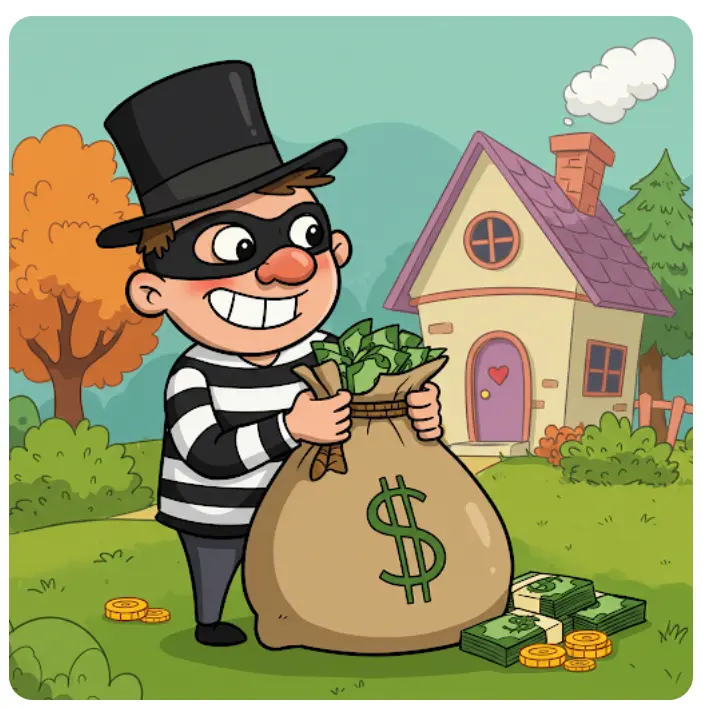 집에 도둑이 들어와서 돈 훔쳐간 꿈해몽