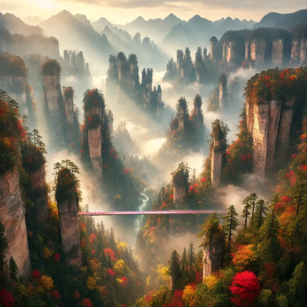 11월 장가계 날씨